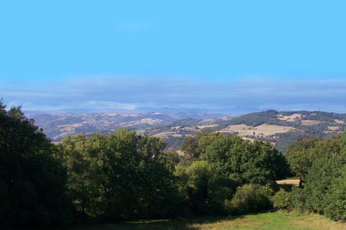 Belle Vue à Golinhac sur la ROute de Compostella